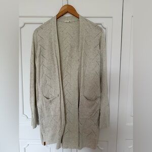 tentree Cream Women's Cardigan Sweater